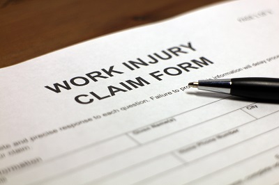 image of workers comp claim form